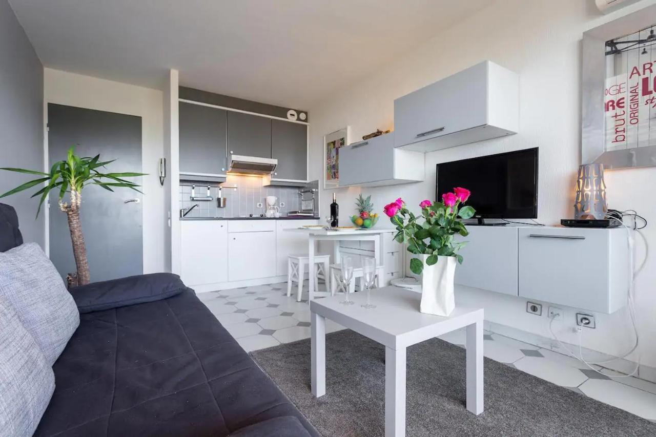 Modern Studio Apt W/Balcony/Port Views/Nr Old Town Antibes Eksteriør billede