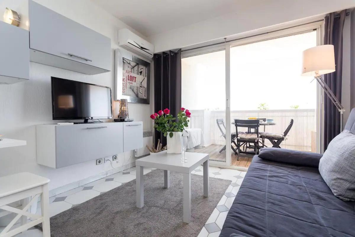 Modern Studio Apt W/Balcony/Port Views/Nr Old Town Antibes Eksteriør billede