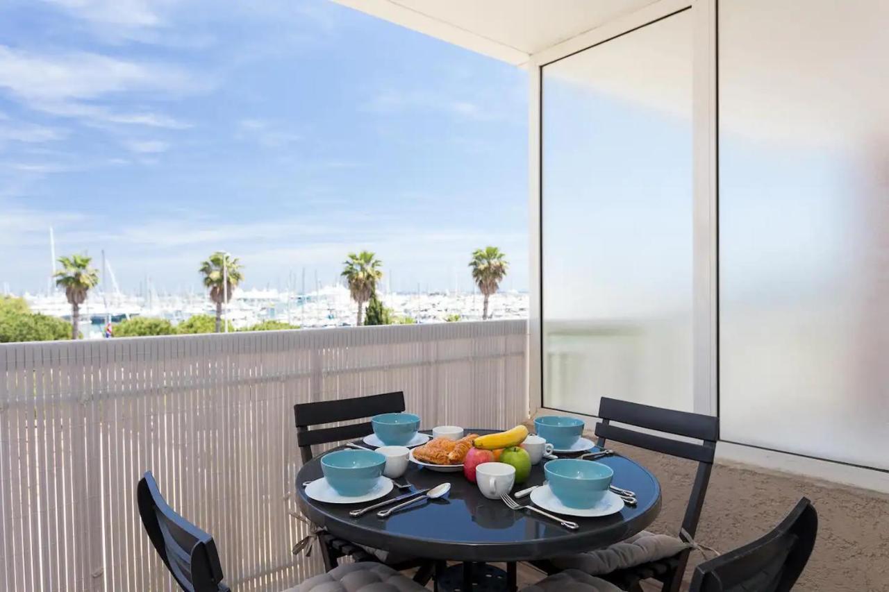 Modern Studio Apt W/Balcony/Port Views/Nr Old Town Antibes Eksteriør billede